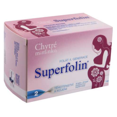 CHYTRÉ miminko superfolin 2 MAMA tbl.30+cps.30